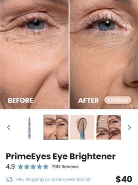 PrimeEyes Brightener Estrella Illuminating Eyeshadow